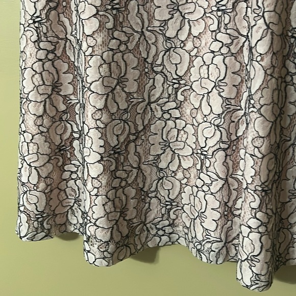 Antonio Melani Emma Lace pink black Dress  size 2 - Picture 3 of 10